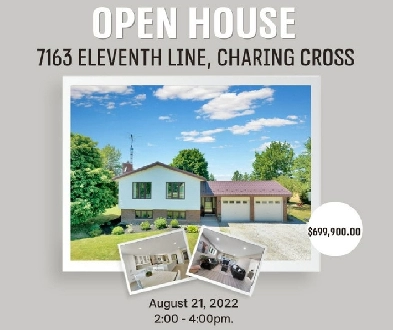 Open House 7163 Eleventh Line, Charing Cross Image# 1