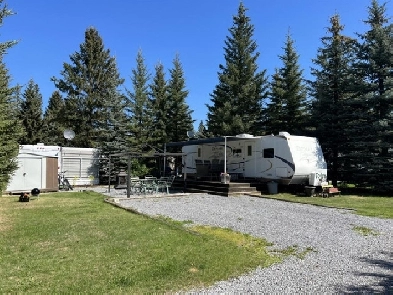 Lot and RV at Timber Leisure Park, Sundre Image# 1