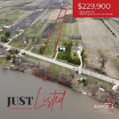 LOOKING TO BUILD YOUR DREAM HOME RIVER FRONT? THIS LOT IS FOR U! Image# 1