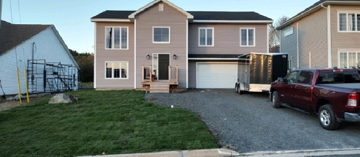 one year old, single family home in gilridge estates. in fredericton,nb - houses for sale