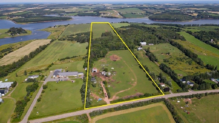 Development Opportunity- WATERFRONT ACREAGE FOR SALE! in Charlottetown,PE - Land for Sale