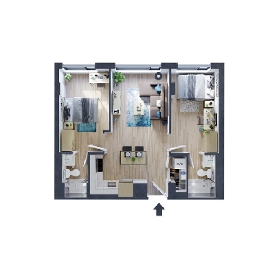 Summer Sublet May1 - Aug 26 @ The Revalie Ottawa Image# 1