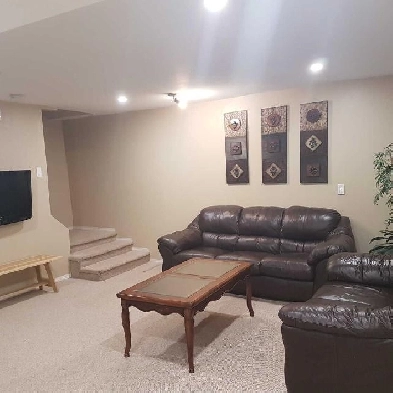 Furnished 2 BDRM bsmt suite All utilities & wifi included Image# 2