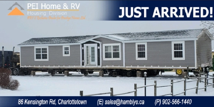 Just Arrived! - 3 Bedroom 2 Bath Mini Home in Charlottetown,PE - Houses for Sale