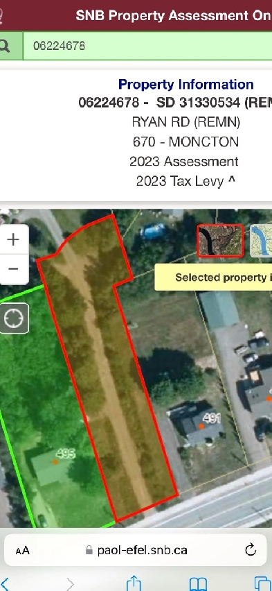 Building lot located in Moncton, NB Image# 1