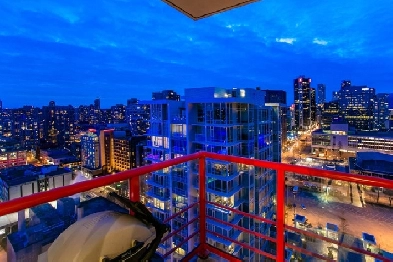 Upscale Urban Living: Master Bedroom with Private Bath in Downto Image# 8