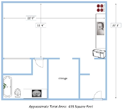14915 94 Ave - Piccadilly Court - Premium Westend Bachelor Suite Image# 1