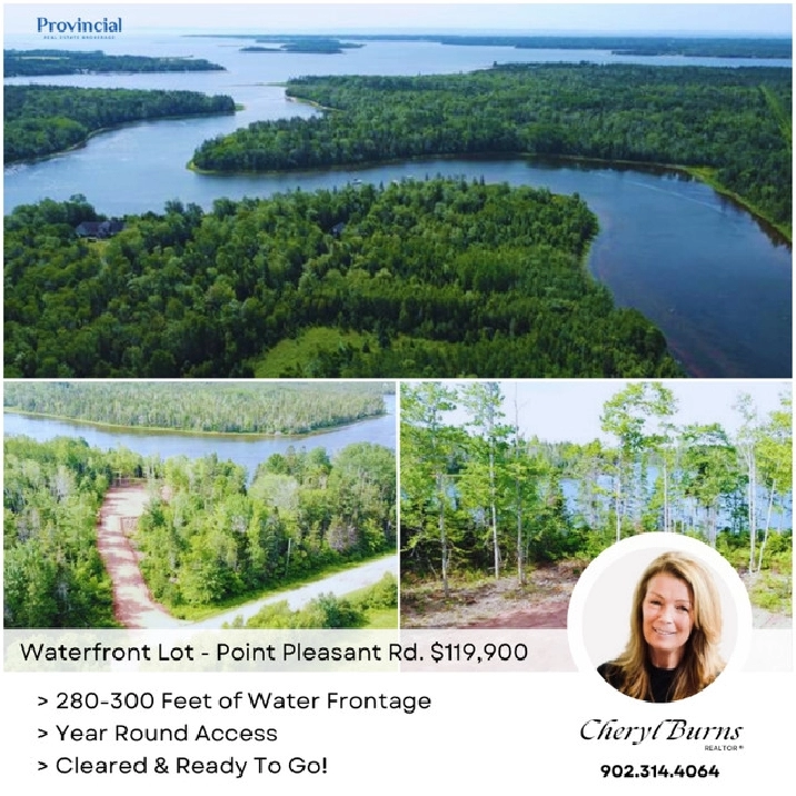 Waterfront Lot in Prince Edward Island in City of Montréal,QC - Land for Sale