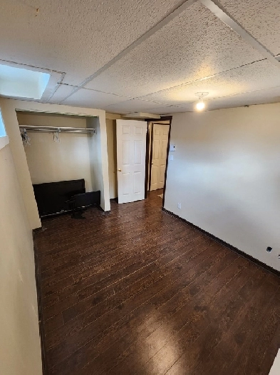1 Room in a furnished Basement for rent.