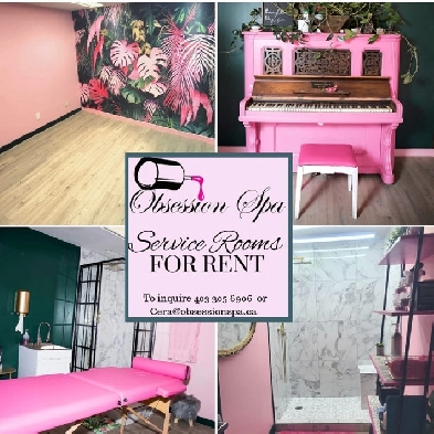 Salon Rooms FOR RENT AVAILABLE IMMEDIATELY!