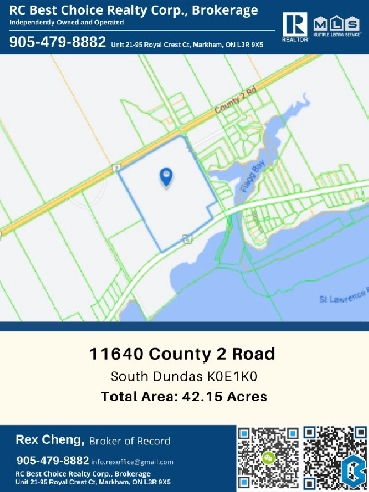 Ottawa Land Development Parcel: 11640 2 County Rd Image# 1