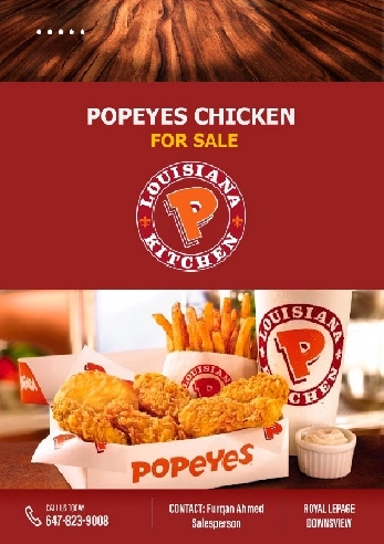 Popeyes Chicken Store For Sale Image# 1