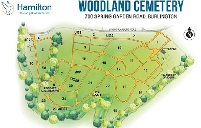 Cemetery Plot - Hamilton Woodland Cemetery Image# 1