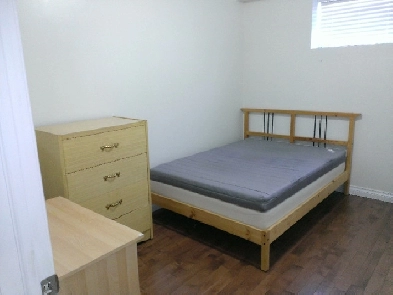 Bedroom in basement suit is available on Oct 8th Image# 1