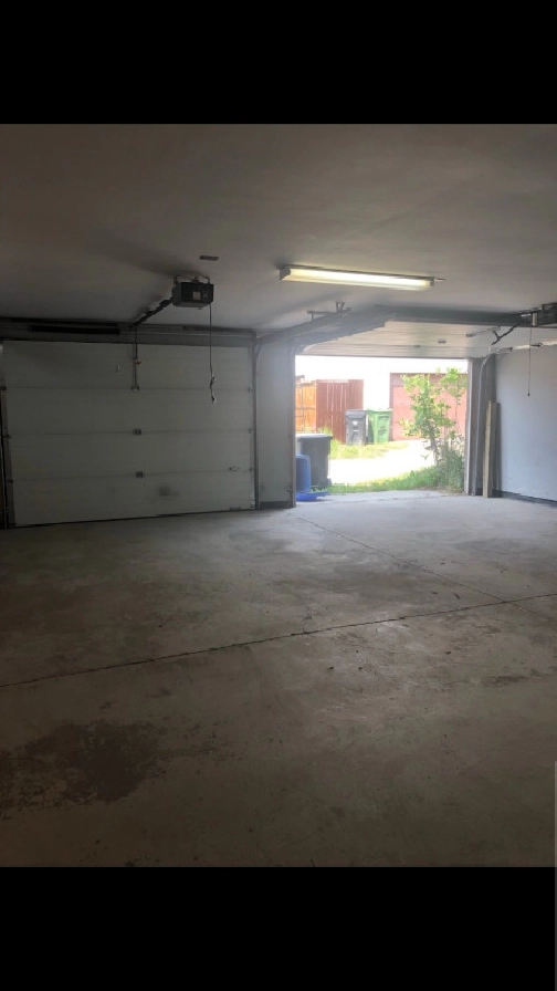 Large two door garage for rent500 DD/Parking and storage ONLY in