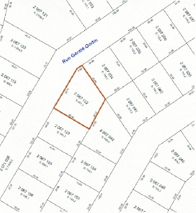 Terrain à vendre - Lot for sale – Notre-Dame-de-l’Île-Perrot Image# 1