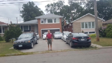 Parking spot for the car in front of my house