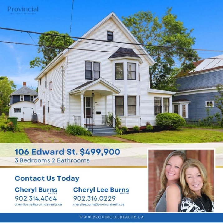 106 Edward Street, Charlottetown in Charlottetown,PE - Houses for Sale