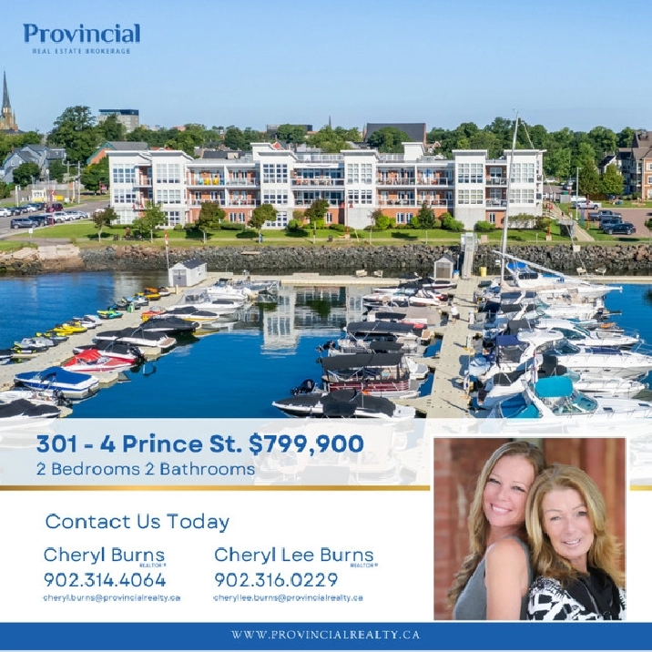 301 - 4 Prince St. Charlottetown in Charlottetown,PE - Houses for Sale