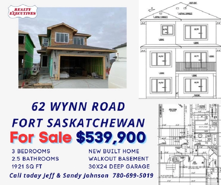 62 Wynn Road, Fort Saskatchewan New Home Single Family Builder in Edmonton,AB - Houses for Sale