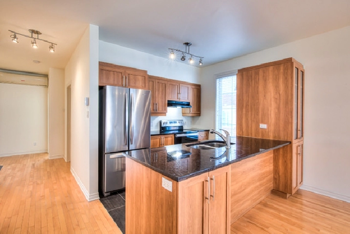 Modern bright 3 beds 2 baths garage in Bois Franc in City of Montréal,QC - Apartments & Condos for Rent