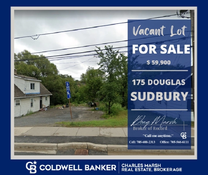Vacant Lot-175 Douglas St-Sudbury ON in City of Toronto,ON - Land for Sale
