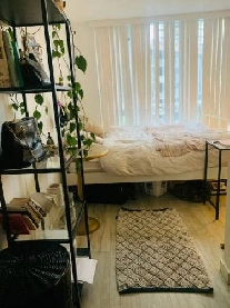Sublet fully furnished downtown room w  private bath all in for: Image# 1