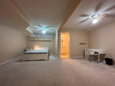 En suite basement bedroom at Greenboro/SouthKeys/Hunt Club Image# 4