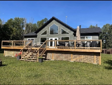 Short term rental.  8 mins north of Gimli