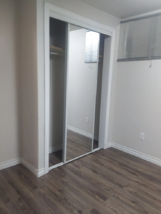 1 Bedroom basement with separate entrance available in Brampton in