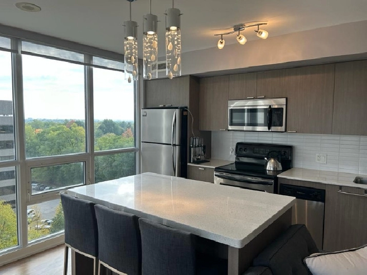 2 BR 2 BA Furnished Corner Unit at Yonge - Luxurious Spring Minto Gardens in City of Toronto,ON - Apartments & Condos for Rent