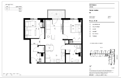 4 1/2 à louer dans Coopérative d’habitation Image# 1