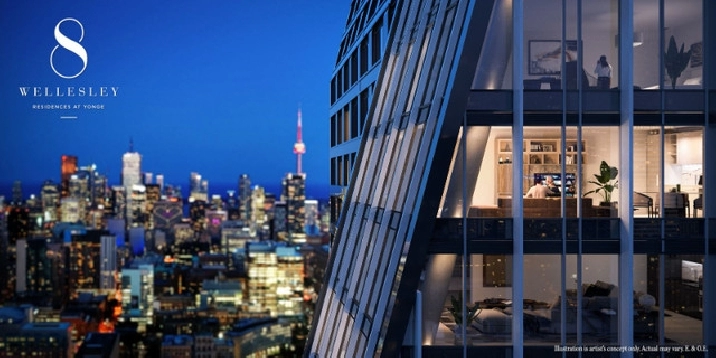 Luxury Living at 8 Wellesley Residences! Discover Now! in City of Toronto,ON - Condos for Sale