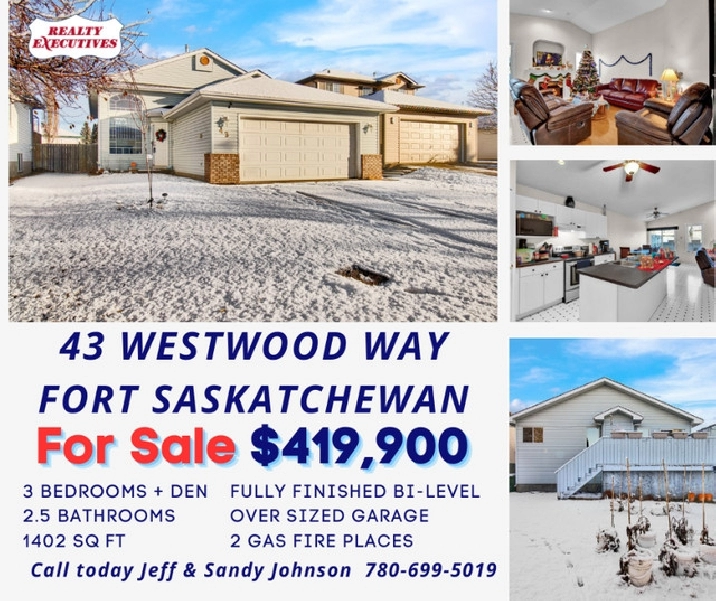 43 Westwood Way, Fort Saskatchewan AB Homes in Edmonton,AB - Houses for Sale
