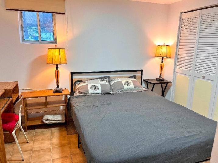 Furnished room with private kitchen and access near Angrignon in City of Montréal,QC - Room Rentals & Roommates