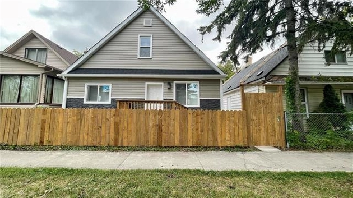 Newly Renovated 3 BR Home for Sale - 884 Manitoba Avenue in Winnipeg,MB - Houses for Sale