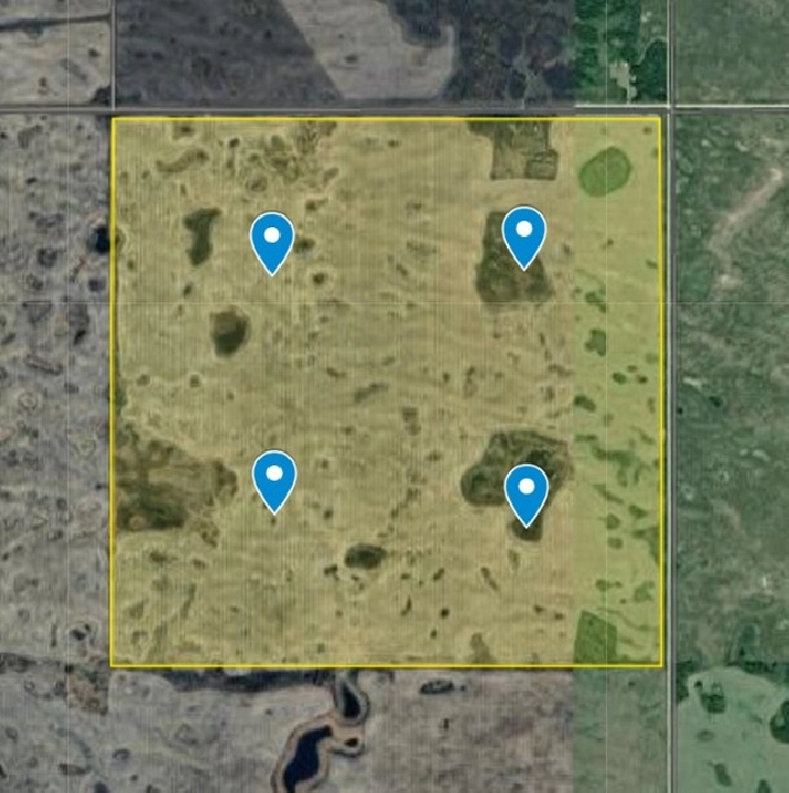FARMLAND FOR RENT 640 Acres in RM of Kingsley No 124 in Regina,SK - Land for Sale