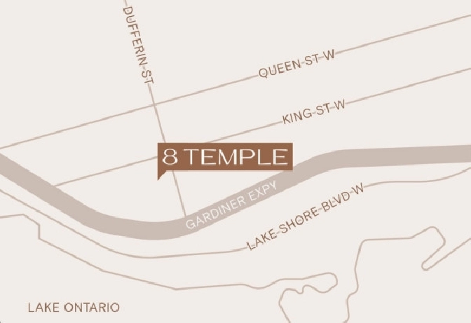 8 TEMPLE CONDOS VIP SALE, DUFFERIN/KING in City of Toronto,ON - Condos for Sale