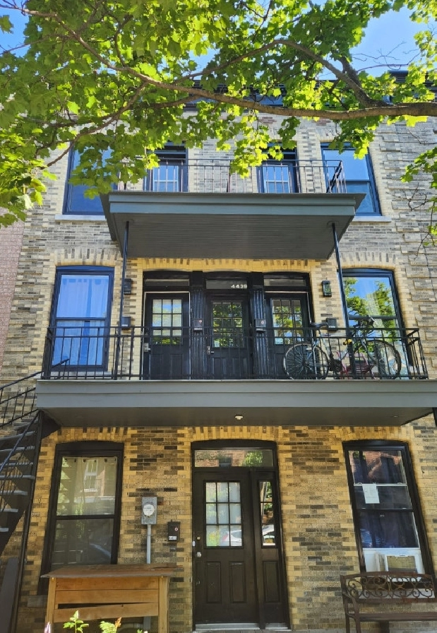 3 ½ bien éclairé à louer au Plateau Mont-Royal in City of Montréal,QC - Apartments & Condos for Rent