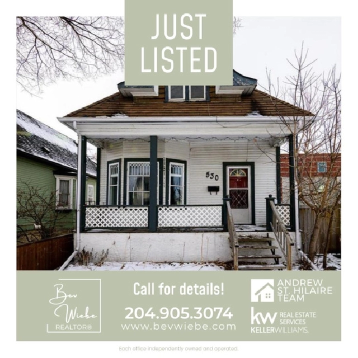 House For Sale in Wolseley, Winnipeg (202331651) in Winnipeg,MB - Houses for Sale