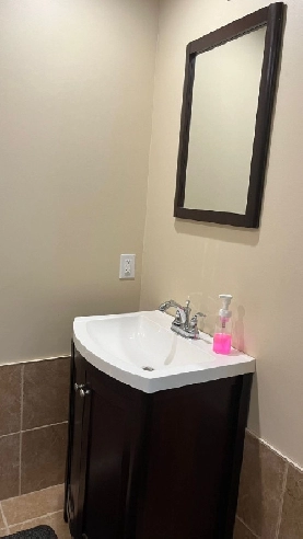 Storage room with office