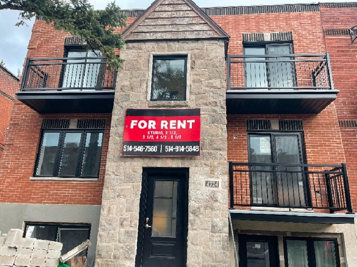 A LOUER/FOR RENT BRAND NEW 4 BEDROOMS-2 BATHROOMS METRO SNOWDON in City of Montréal,QC - Apartments & Condos for Rent