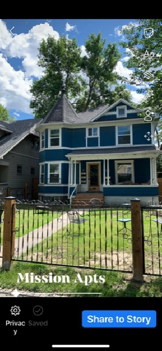 Charming 1 BDM FURNISHED apt - SW Mission Character Apts. in Calgary,AB - Apartments & Condos for Rent