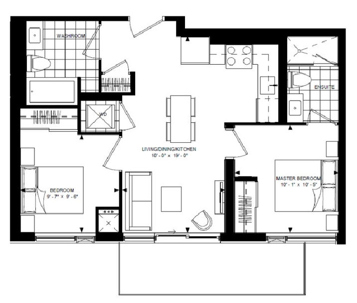 2 Bedroom, 2 Bathroom, Luxury Condo at Yonge & Eglinton in City of Toronto,ON - Apartments & Condos for Rent