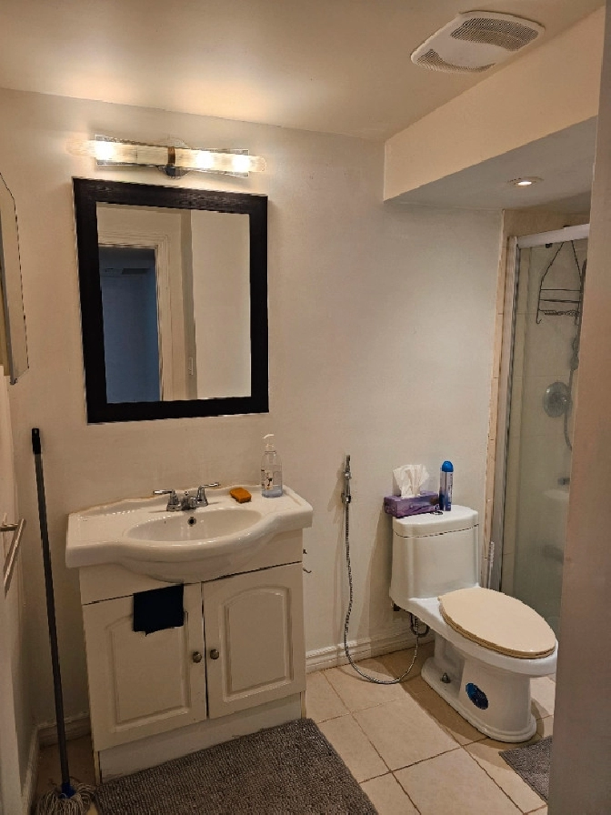 1 Bedroom basement in Markham is available as 'Ready to move in' in