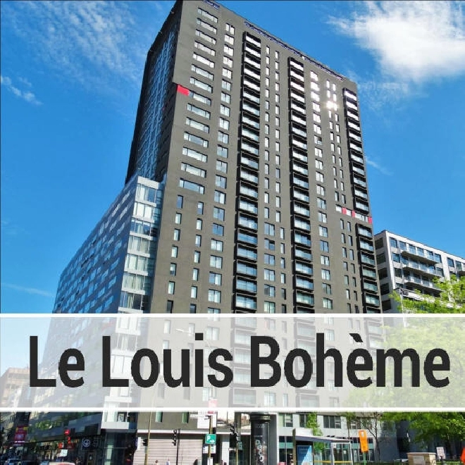 Condo à louer au centre-ville de Montréal in City of Montréal,QC - Apartments & Condos for Rent