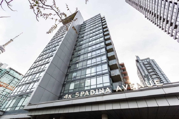 Downtown 4K Spadina Ave 2 Bed 2 Washroom Condo For Lease in City of Toronto,ON - Apartments & Condos for Rent
