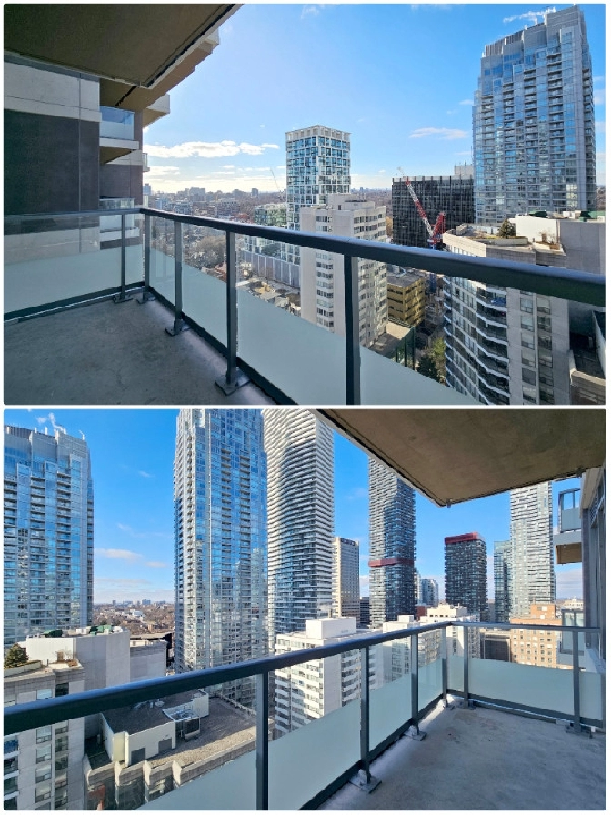 FOR LEASEEglinton Subway NEW 2 Bed 2Baths25 Holly St in City of