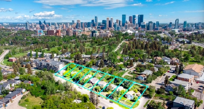 Exquisite Land Opportunity in the Heart of Calgary in Calgary,AB - Land for Sale