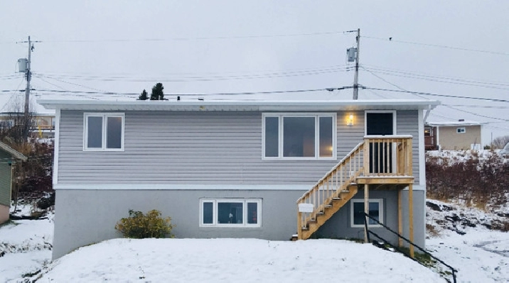 Recently renovated 3 bed home with a self-contained 1 bed apt in Corner Brook,NL - Houses for Sale